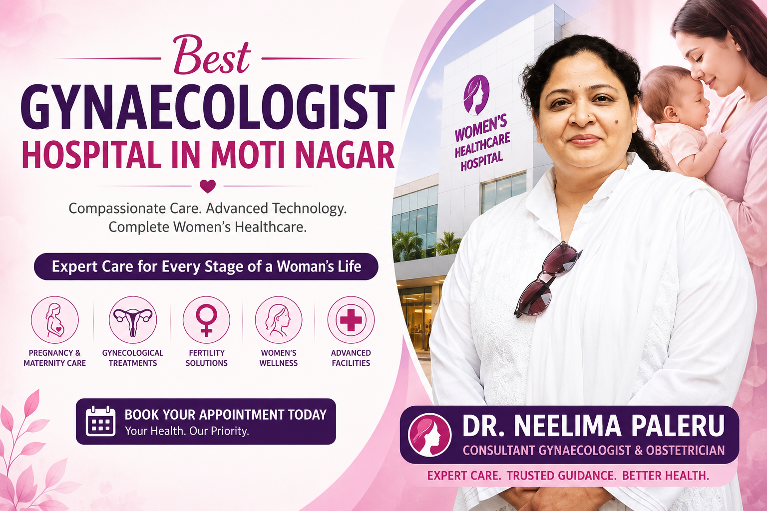 Best Gynaecologist Hospital in Moti Nagar