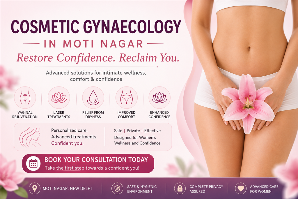 Cosmetic Gynaecology in Moti Nagar – Restore Confidence and Women’s Wellness with Dr Neelima Paleru